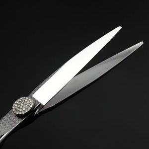 Juego de Tijeras para Cabello de Acero Inoxidable 440C, Tijeras de Entresacar con Punta Afilada para Diestros, Mango Mediano, 28 Dientes, Herramientas de Salón - Product Image 2