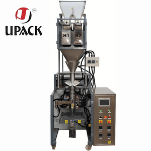 เครื่องบรรจุผงพลาสติกเกรดอาหารขนาดใหญ่ 1 กก. 2 กก. แบบ VFFS 2 หัว PLC ความแม่นยำสูง อัตโนมัติสำหรับเม็ดและผง - Product Image 2