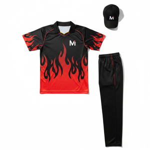 Nouvelle conception d'uniformes de cricket sublimés, impression par sublimation personnalisée, vêtements de sport, ensemble maillot et pantalon de cricket pour équipe, vente en gros - Product Image 1