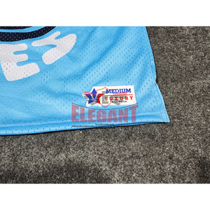 Maillot de football américain surdimensionné en tissu mesh, imprimé par sublimation, pour adulte, col en V, manches courtes. - Product Image 4