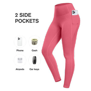 Factory Supplier Leggings For Women's Mid Waist Butt Lifting Body Building Workout <b>Tights</b> Seamless Anti Shrink Comfort Legging - Product Image 6