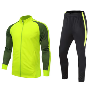 Wholesale Football Training Tracksuit Men Team <b>Track</b> <b>Suit</b> Zip Jacket Joggers Man Sportswear Sport <b>Suits</b> Jogging Set - Product Image 4