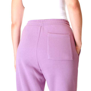 Pantalones Casuales de Cintura Elástica Extra Grande para Mujer, Pantalones Deportivos de Forro Polar con Cordón en la Cintura, Color Rosa 2026 - Product Image 3