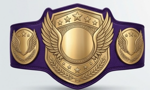 เข็มขัดแชมป์หนังแบบปรับแต่งได้ชื่อ Samuri UFC มวยไทย - Product Image 1