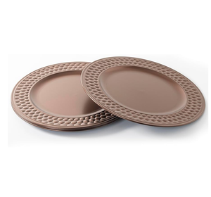 Copper Charger <b>Plate</b> Wedding Party <b>Plate</b> for Wedding Party Hotel Table Decorative and Handmade Copper Charger <b>Plate</b> - Product Image 3