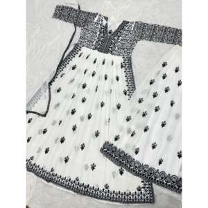 Ensemble haut et pantalon palazzo fantaisie pour femmes pour les fêtes - Product Image 2