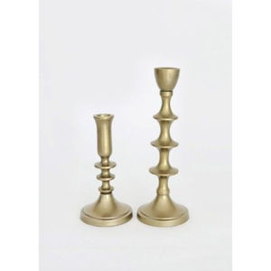 Ensemble de 5 bougeoirs en laiton massif, design moderne, pour une décoration élégante de la maison, prix bas. - Product Image 6