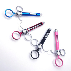 Seringues dentaires aspirantes personnalisées à 7 pièces avec poignée annulaire en acier inoxydable, équipement dentaire de classe I, manuel - Product Image 3