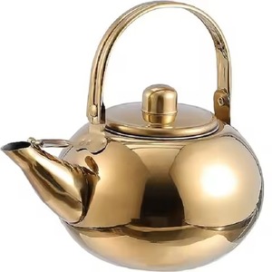 Premium Metal Tea Pot Stainless Steel Beverage Server for Global Wholesale Buyers Hospitality and Retail Markets - Product Image 4