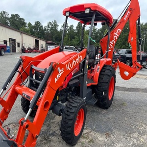 Premium Kubota M62 Backhoe Loader Tractor 62 Horsepower Low Hours Machine Strong Performance Front Loader Attachment Included - Product Image 5