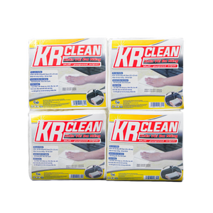 ผ้าเช็ดทำความสะอาดครัว Krclean แบบใช้แล้วทิ้งและนำกลับมาใช้ใหม่ได้ เป็นมิตรต่อสิ่งแวดล้อม ผลิตจากวัสดุไม่ถักทอ ซึมซับน้ำได้ดีเยี่ยม ใช้ได้หลากหลาย น้ำหนัก 500 กรัม - Product Image 1