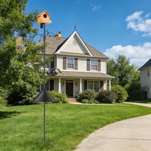 Supporto per Mangiatoia per Uccelli Regolabile in Altezza da 32'' a 94'' con Base a 5 Punte e Protezione Anti-Scoiattolo per Accessori per Uccelli - Product Image 2