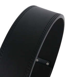 เข็มขัดยกน้ำหนักหนังแท้แบบใหม่  รับสั่งทำโลโก้  สำหรับออกกำลังกาย เพาะกาย ฟิตเนส - Product Image 3