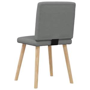 Ensemble de 4 chaises de salle à manger gris foncé - Product Image 6