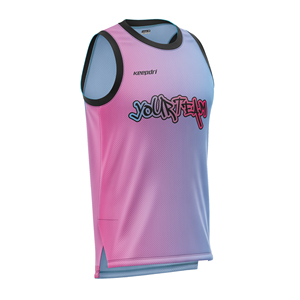 Vêtements de sport personnalisés par sublimation du Vietnam, uniformes actifs, maillots de basket-ball à design OEM et ODM, ensemble comprenant débardeur - Product Image 3