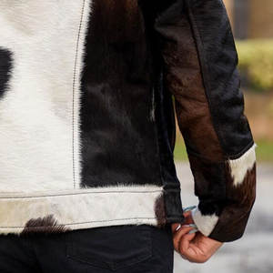Nouvelle arrivée : veste en cuir de vachette pour femme, confortable pour l'hiver, design personnalisé, col rabattu, vestes en cuir de vachette pour femme - Product Image 6