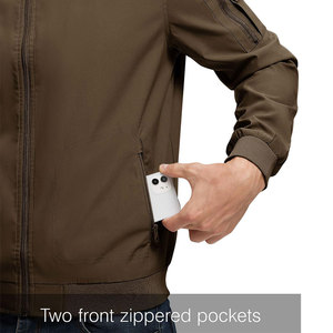 New Stylish Winter Embroidery Customized Breathable Oversized High Street Eco-Friendly Bomber <b>Jacket</b> for Men - Product Image 6