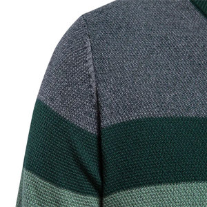 T-shirts personnalisés imprimés pour hommes, col roulé décontracté, pull en popeline tricoté de haute qualité, 100% polyester, écologique, respirant, hiver - Product Image 5