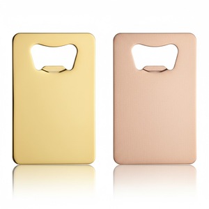 Décapsuleur plat portable en alliage de zinc classique, personnalisable avec logo imprimé ou gravé, pour cartes de crédit, en gros pour fournisseurs - Product Image 2