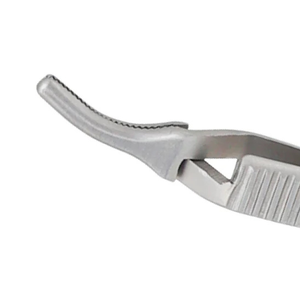Pince chirurgicale manuelle Dieffenbach Serrefine courbée de 4,5 cm en acier inoxydable, instrument micro-hémostatique réutilisable pour interventions délicates - Product Image 5