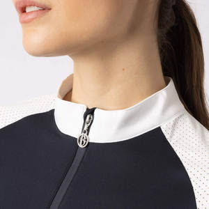 Camisa de competición para mujer con cuello alto, venta en línea, precio mayorista económico, camisa con logo a la moda en oferta - Product Image 5