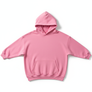 Sweat à capuche pour homme en coton 100% lourd avec impression en relief, marron foncé, streetwear décontracté, pull-over en molleton doux de qualité supérieure, coupe ample - Product Image 1