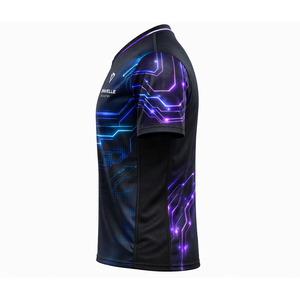 Camisetas Personalizadas para Esports, Diseño Personalizado, Impresión por Transferencia de Calor, Ecológicas, de Secado Rápido, Transpirables, de Malla de Poliéster, para Videojuegos - Product Image 3