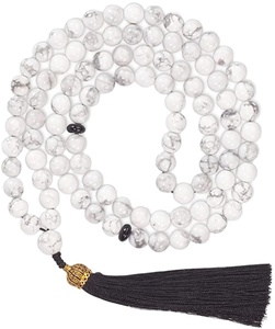 Tasbih พรีเมี่ยมมุสลิมสวดมนต์ลูกปัดทำด้วยลูกปัดหินธรรมชาติ - Product Image 1