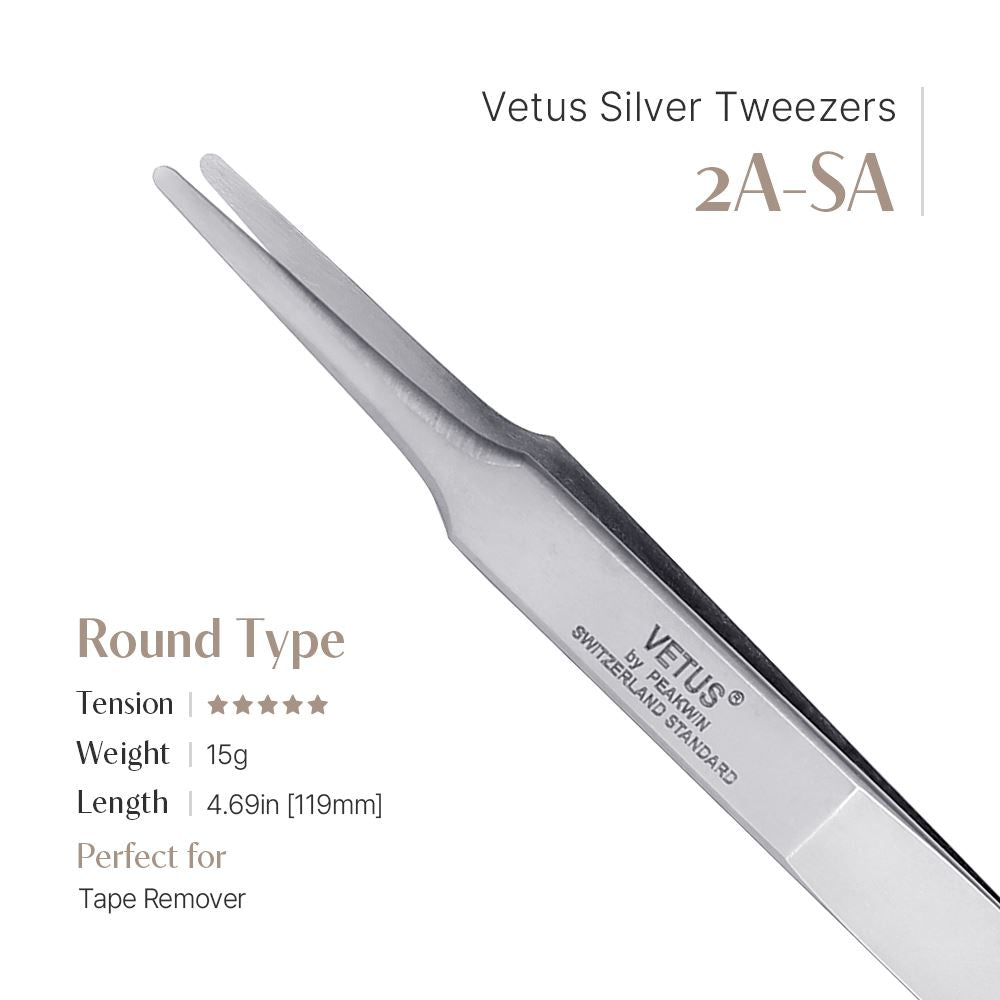 Round tip tweezer [2A-SA / A type]