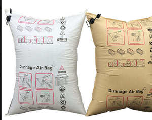 Sacs de calage gonflables robustes, réutilisables et recyclables en PP tissé et papier kraft, tailles 90x120 / 90x180, capacité 3 PSI, pour utilisation en conteneur - Product Image 1