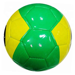 Custom Green Yellow Soccer <b>Ball</b> Size 5 <b>Training</b> Football Durable PU Material Match Practice Outdoor Sports <b>Ball</b> - Product Image 1