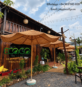 Vietnam Coir Parasol Manufacturer Coconut Fiber Outdoor <b>Umbrella</b> for Resort Hotel Restaurant Custom Size - Product Image 4