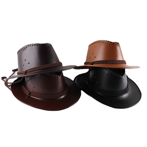 Chapeaux de cowboy personnalisables à prix de gros, respirants, pour l'extérieur, les affaires et les fêtes, avec logo personnalisé - Product Image 5