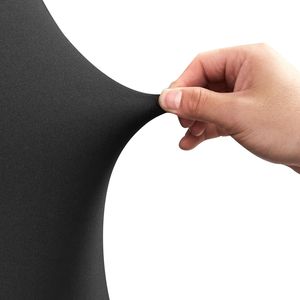 Coprisedia universale elasticizzato in spandex pieghevole con fodera rimovibile lavabile e finitura metallica protettiva per matrimoni e feste Holi - Product Image 5