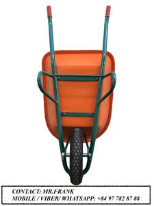 GARANTIE 10 ANS DE ROTATION PLATEAU EN PLASTIQUE BROUETTE CONSTRUCTION ROBUSTE 90L GALVANISÉ PNEU BARROW - Product Image 2
