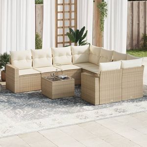 Beige and <b>Cream</b> Garden <b>Sofa</b> Set - Product Image 1
