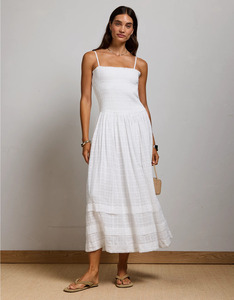 AE77 Smocked Maxi <b>Dress</b> - Product Image 1