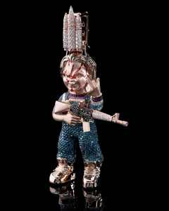 Colgante Personalizable de Plata de Ley S925 para Hombre con Diamante Moissanita VVS, Estilo Hip Hop Indio 3D, Joyería de Regalo - Product Image 1