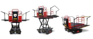 เครื่องจักรกลการเกษตร แท่นยกทำงานทางอากาศ LMM-H200 รับน้ำหนักได้ 200 กก. มอเตอร์ปั๊ม แบตเตอรี่ ควบคุมด้วยรีโมท - Product Image 2