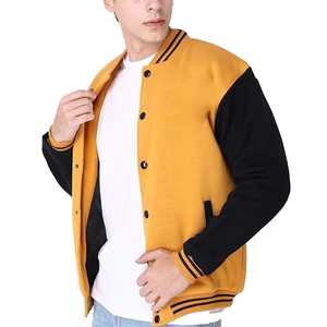 Trending Men's Varsity <b>Jackets</b> Vintage Style Winter Clothing Custom Embroidered Logo Varsity <b>Jackets</b> Wholesale Price - Product Image 1