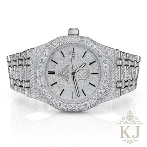 Montre-bracelet automatique haut de gamme en acier inoxydable avec cadran en cristal saphir, design raffiné pour les professionnels soucieux de leur style et la mode - Product Image 1