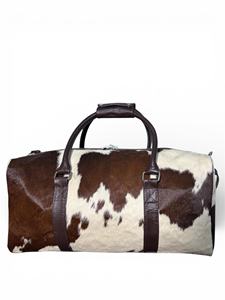 Bolsa de Viaje de Cuero Genuino, Estilo Vintage, Hecha a Mano, Ligera, con Cierre, Gran Capacidad - Product Image 2