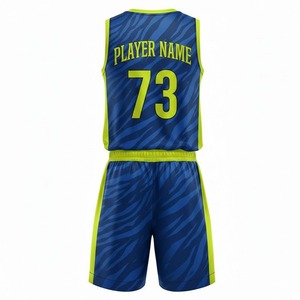 Uniformes de Baloncesto Personalizados de Fábrica 2026, MOQ Bajo, Conjunto Unisex, Jersey con Estampado del Equipo, Transpirable, Antihumedad, Antibacteriano, 100% - Product Image 2