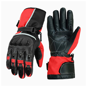 Guantes de Carreras para Motociclismo, Último Modelo, Deportivos y Ligeros, Transpirables, Dedos Completos, Correa de Muñeca Ajustable, Cuero Vacuno - Product Image 5
