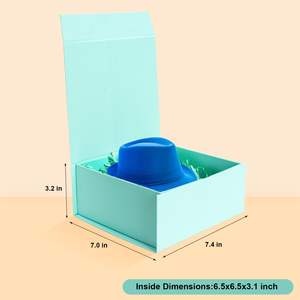 Caja de Regalo Rígida Plegable Personalizada TH CBB-549 para un Fácil Montaje y Almacenamiento, Empaque Elegante y Personalizado con Materiales Reciclados - Product Image 4