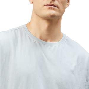 Camiseta Personalizada con Logotipo para Hombre, Corte Regular, Hombros Caídos, 100% Algodón, Ecológica, Transpirable, Estilo Urbano, Casual, OEM, Venta al Por Mayor - Product Image 4