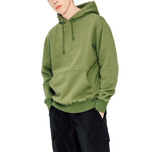 Sudadera con capucha gruesa y cálida para hombre, forrada de lana para invierno, con puños y dobladillo acanalados, para clima frío, uso casual al aire libre. - Product Image 1