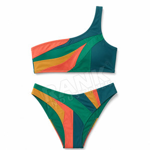 Ensemble de maillots de bain pour femmes, fabrication pakistanaise, séchage rapide, respirant, entièrement personnalisable, faible MOQ, ensemble de bikinis pour femmes - Product Image 2