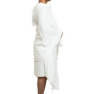 Cinturón Ihram de Tela Transpirable de Alta Calidad con Color Blanco Duradero, Productos Islámicos Ihram, Ihram Musulmán Transpirable - Product Image 4