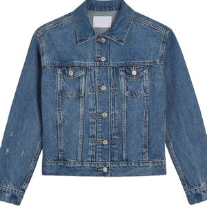 เสื้อแจ็กเก็ตยีนส์กระดุมแบบสั่งทำสำหรับผู้ชาย - Product Image 1